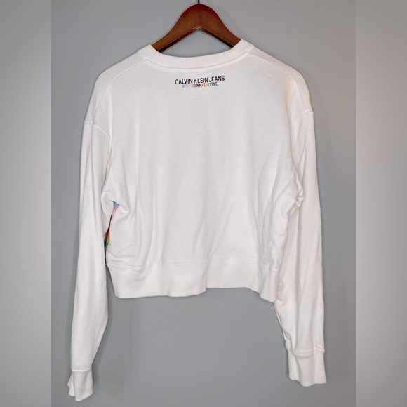 Calvin Klein PRIDE Collection Cotton Pullover Sweater (M) - Picture 5 of 15